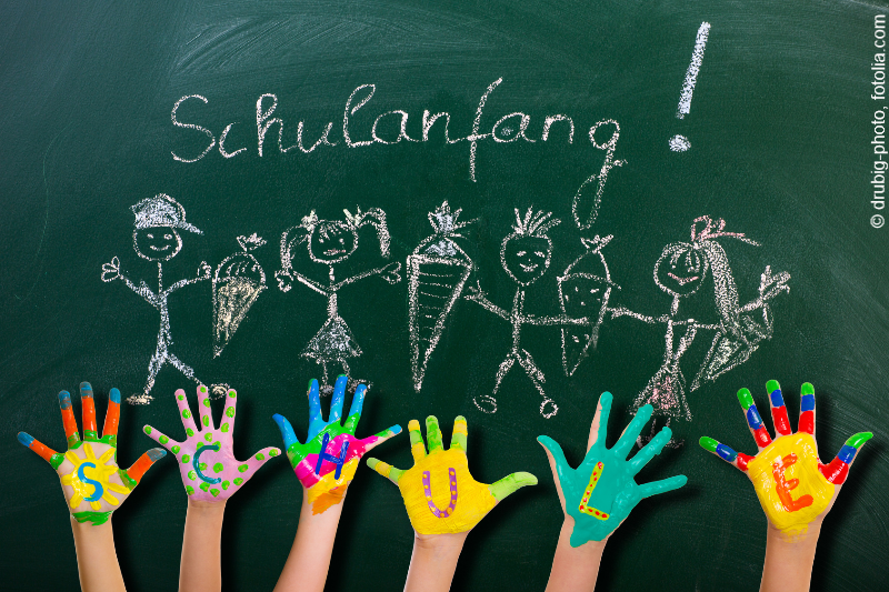 Schulanfang in Deutschland und Frankreich